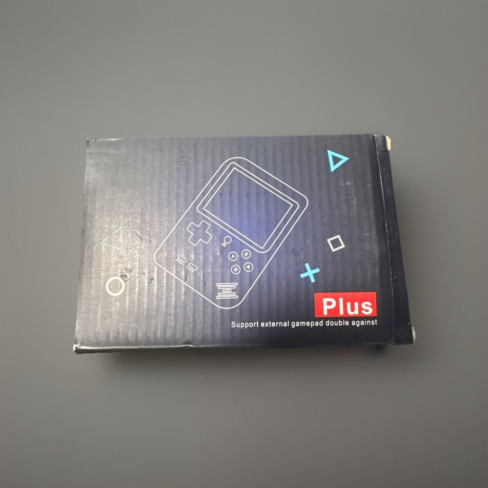 🔥Handheld Game Console Plus 500 Classic Games 3” LCD Portable Retro Blue NWT🔥